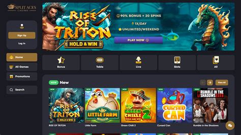 Split Aces Casino review, rating, promo codes and bonuses .